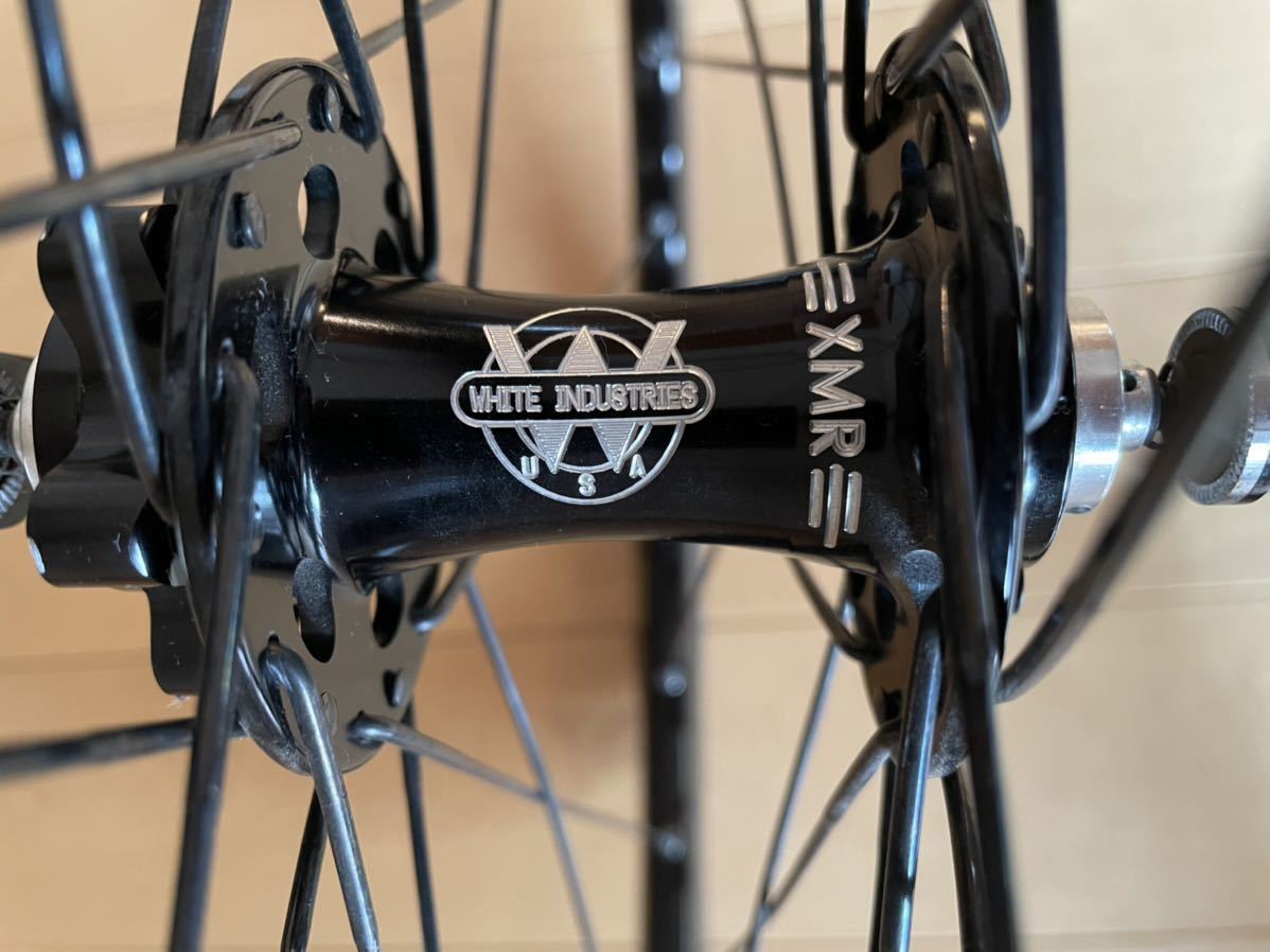 美品 前後セットMAVIC OPEN PRO DISC × WHITE INDUSTRIES XMR disc hub