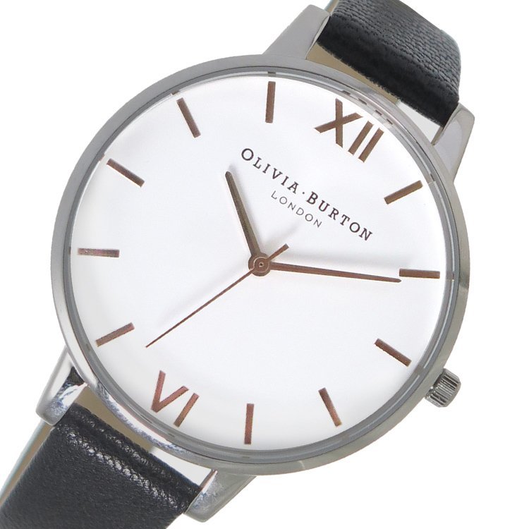 オリビアバートン OLIVIA BURTON 腕時計 OB16BDW08 ホワイト×ブラック ホワイト
