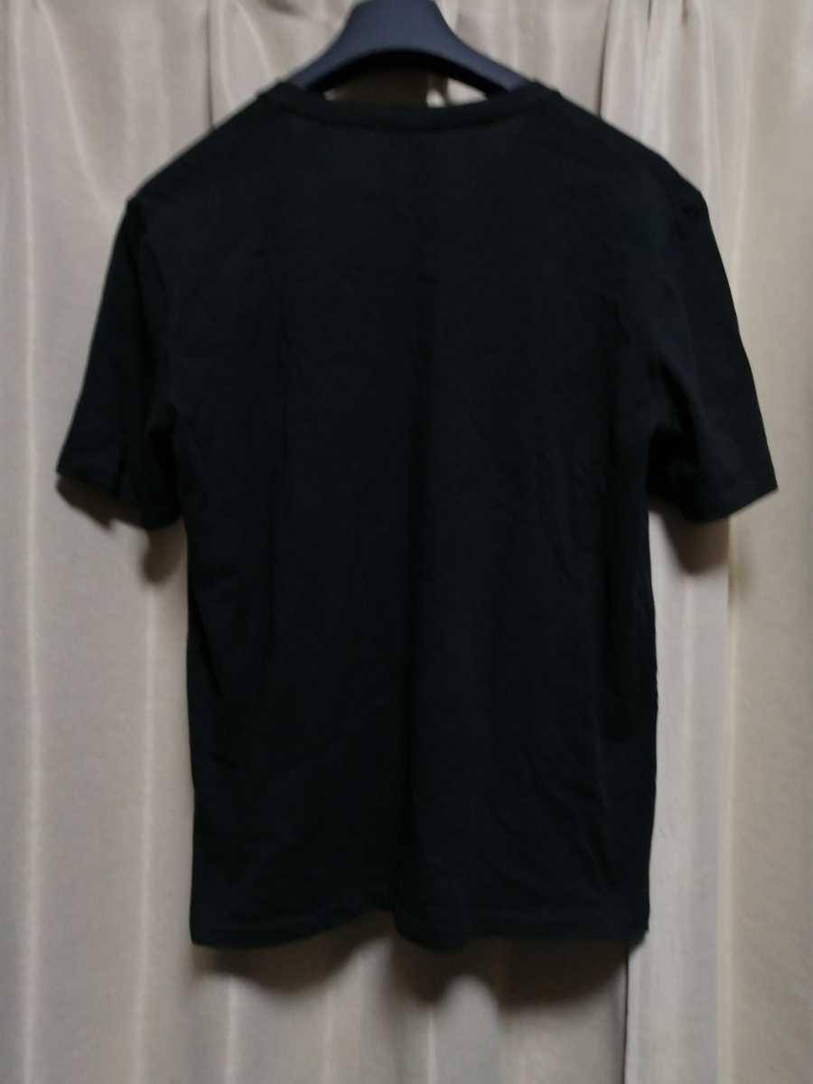 モノグラム最高傑作ルイヴィトンと一瞬でルイヴィトンと分かる圧倒的存在感モノグラムタグ半袖Tシャツ ブラックモノグラムシャツの画像4