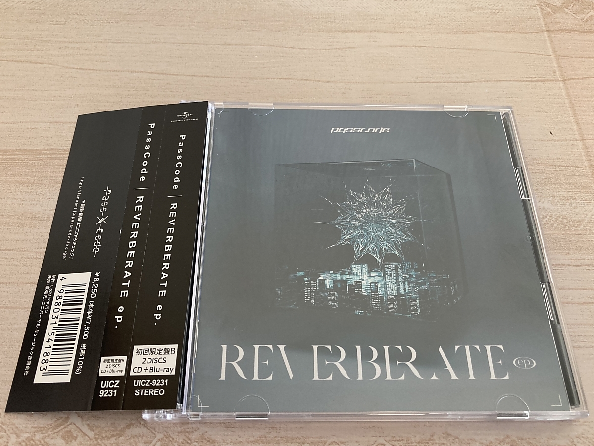 美品・送料無料 PassCode /REVERBERATE ep ( 初回限定版B KT Zepp