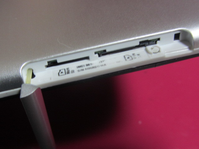 ジャンク HUAWEI MediaPad T1 7.0 SIMフリー BGO-DL09  タブレット 7型 銀 不動 5-5140の画像4
