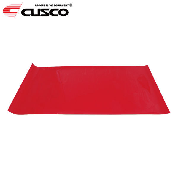 CUSCO クスコ ウレタンフラップ材 レッド 4mm厚タイプ 1×2m×1枚_画像1
