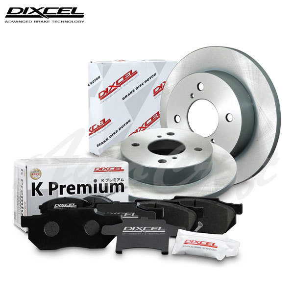 DIXCEL ディクセル KS ブレーキパッド＋ディスクローターのセット フロント用 ジムニー JA12C JA12V JA12W JA22W H7.11～H10.8_画像1