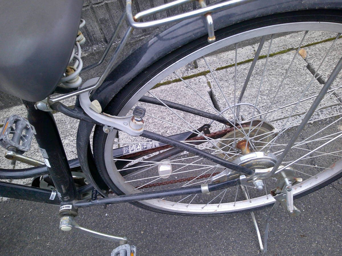  Gifu б/у велосипед *27 дюймовый 6 уровень переключатель улица езда б/у машина! Aichi Gifu три слоя Shiga ( АО ) подарок p trailing витрина самовывоз 