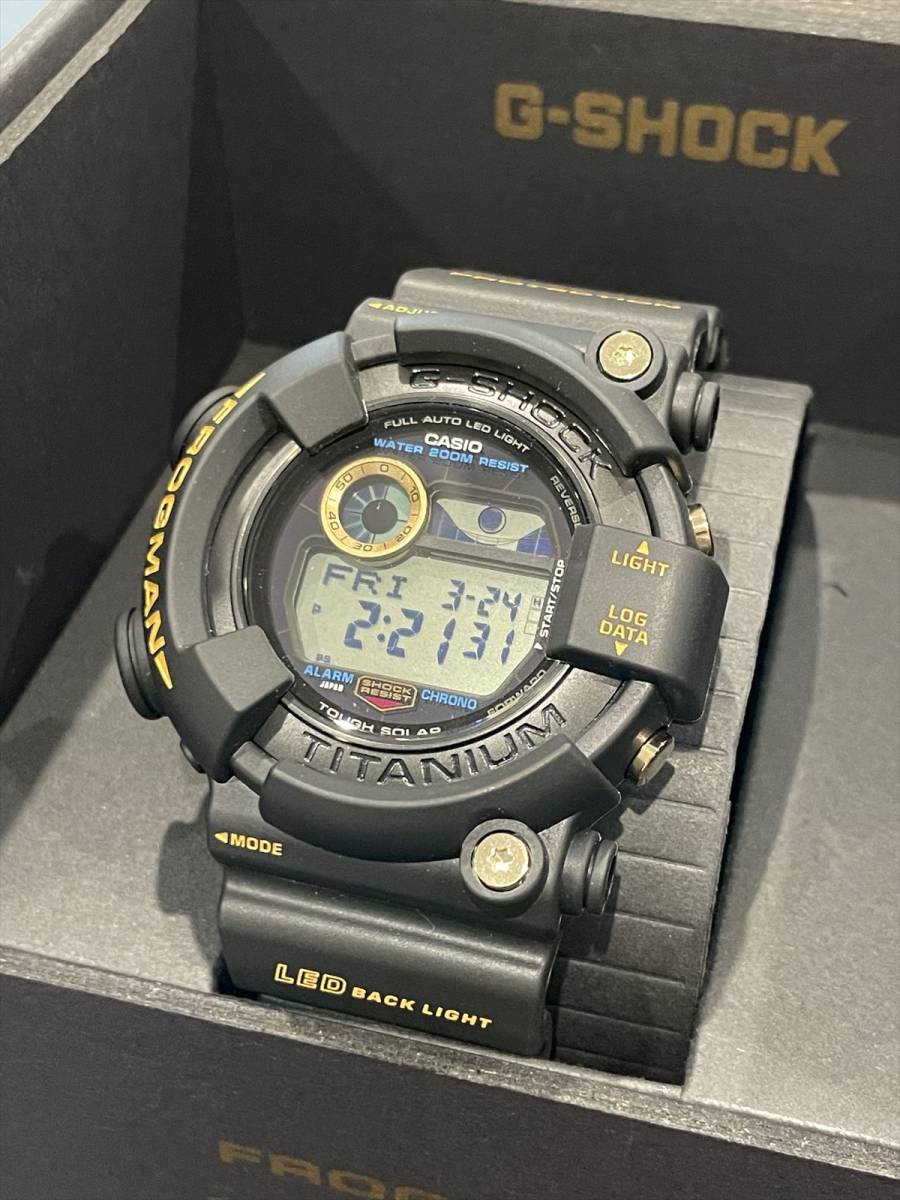 カシオ G-SHOCK FROGMAN MASTER OF G 30周年記念スペシャルモデル GW