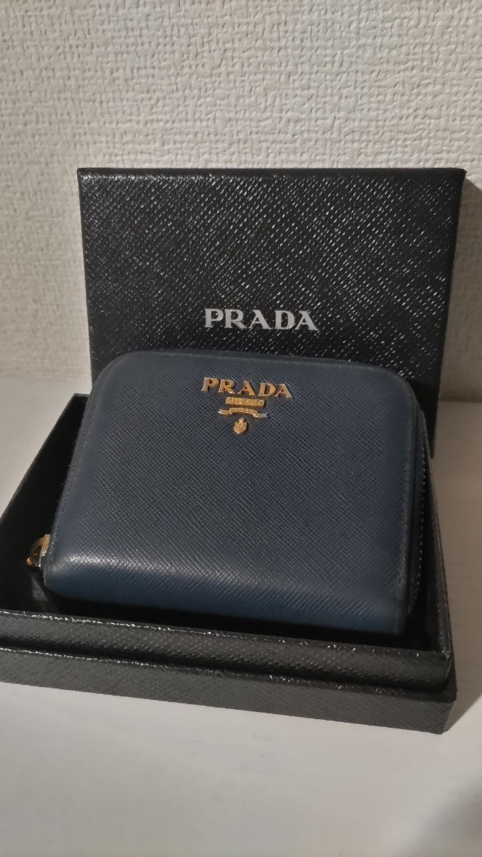 正規品 PRADA(プラダ) 二つ折り財布 コインケース