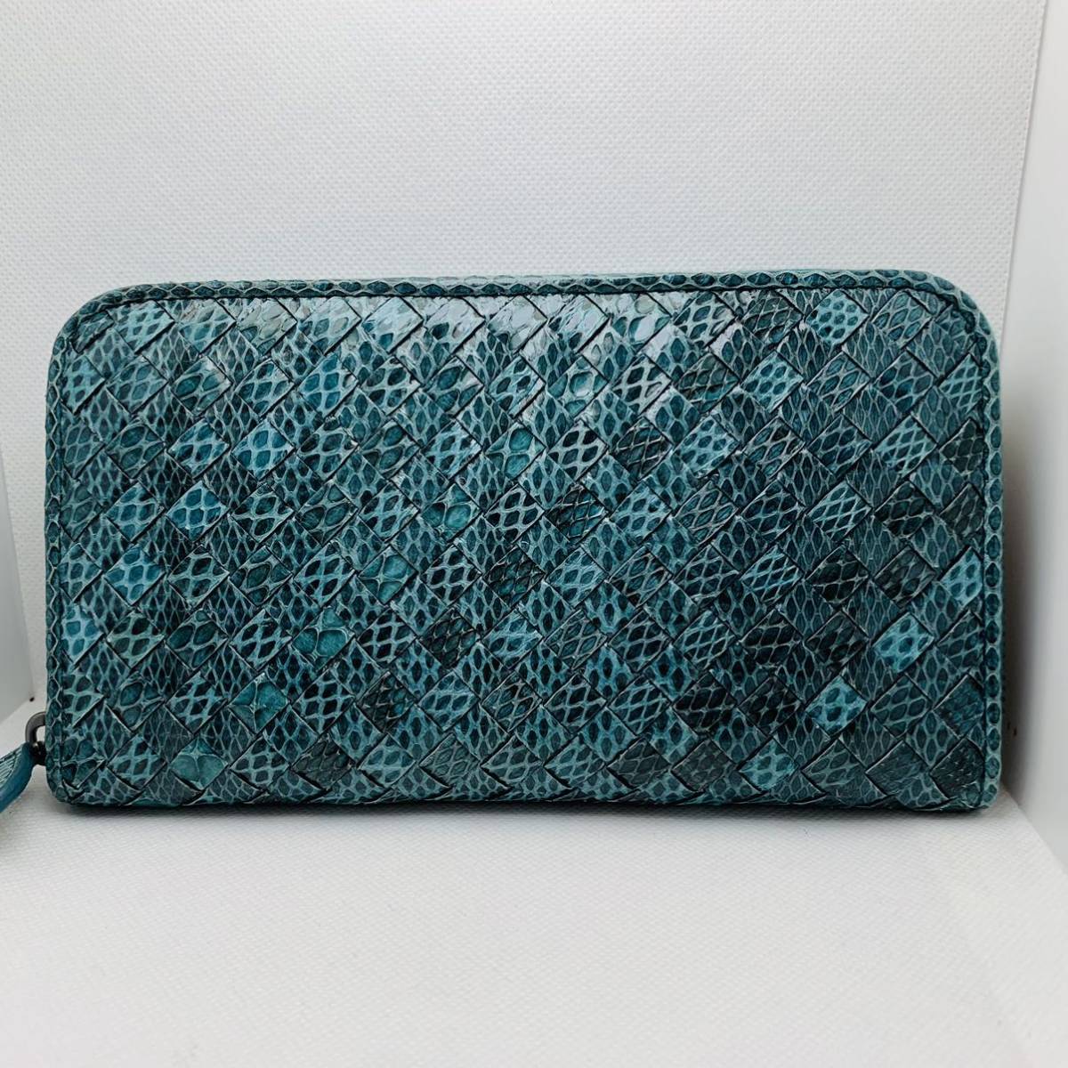 かない 【新品同様】ボッテガヴェネタ BOTTEGA VENETA ラウンド