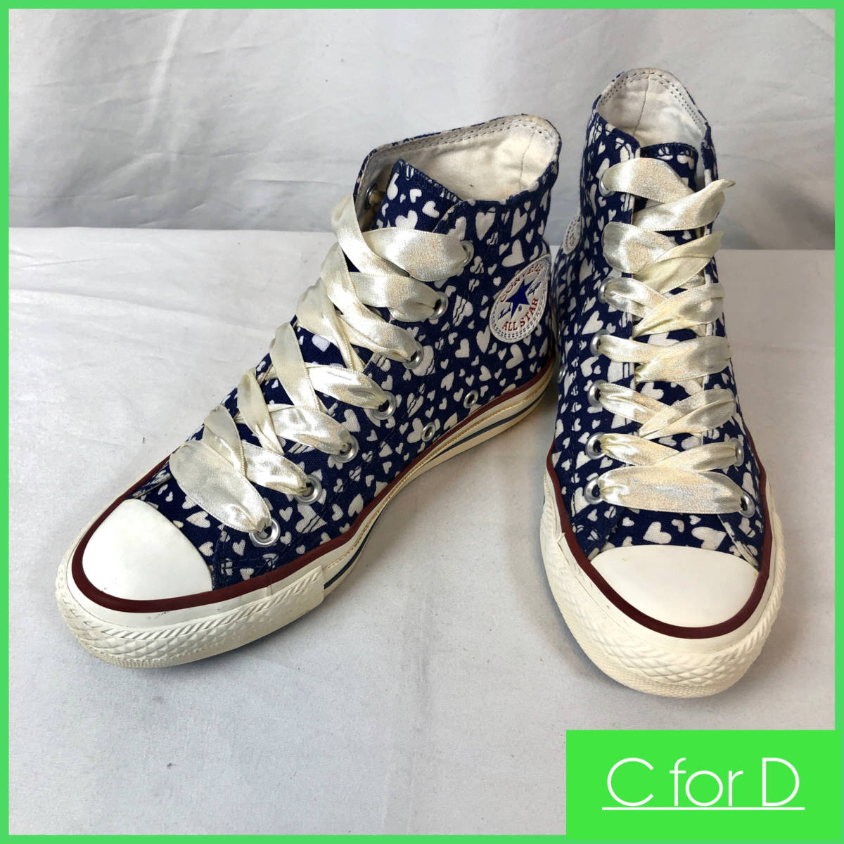 - 即決 人気☆CONVERSE☆22.5㎝ ハイカットスニー...