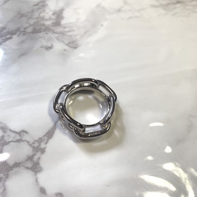 1品限り】 エルメス スカーフリング シルバー 箱付き HERMES #B294