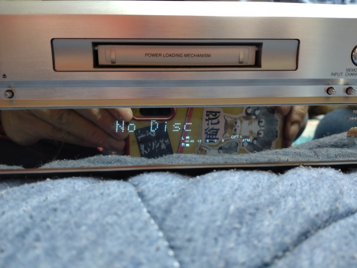 ヤフオク! - DENON PRESTA MDレコーダー シルバー DMD...