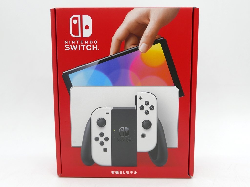 および ☆ 1スタ!!【未使用/未開封】Nintendo Switch 有機ELモデル Joy