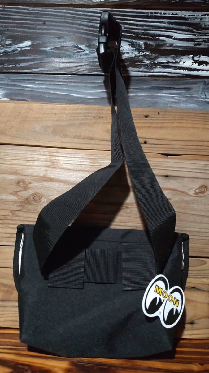 MOON EYES moon I zMOON Equipped shoulder bag waste to pouch black unused 