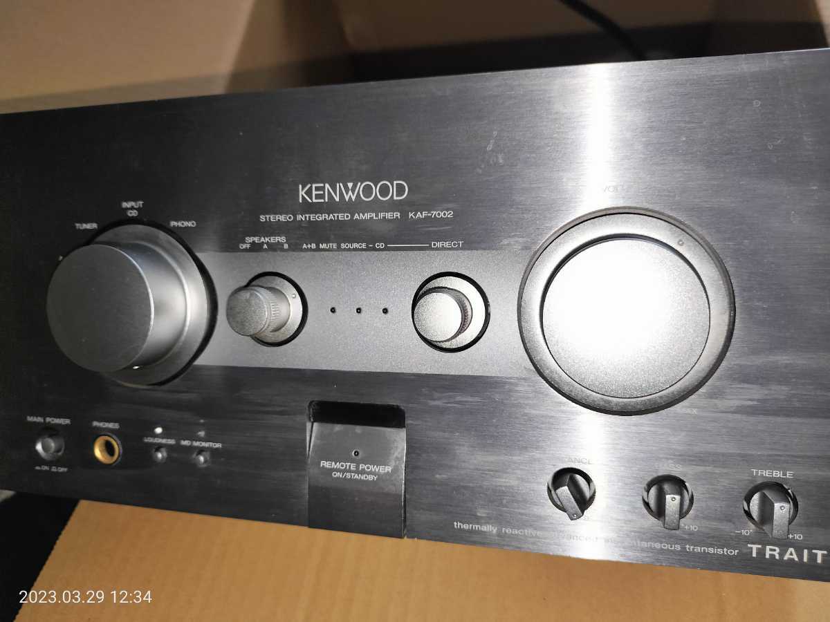非売品 KAF-7002 【 KENWOOD k ケンウッド ケンウッド KAF-7002