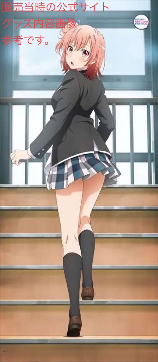 俺ガイル 由比ヶ浜タペストリーコミケ B2タペストリー イラストカード