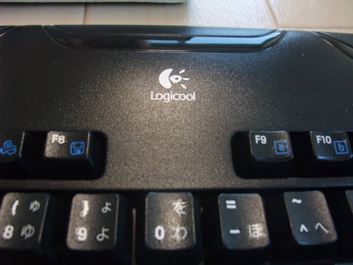 Logicool Cordless Desktop EX110 EX 110 ワイヤレスキーボード ロジクール_画像7