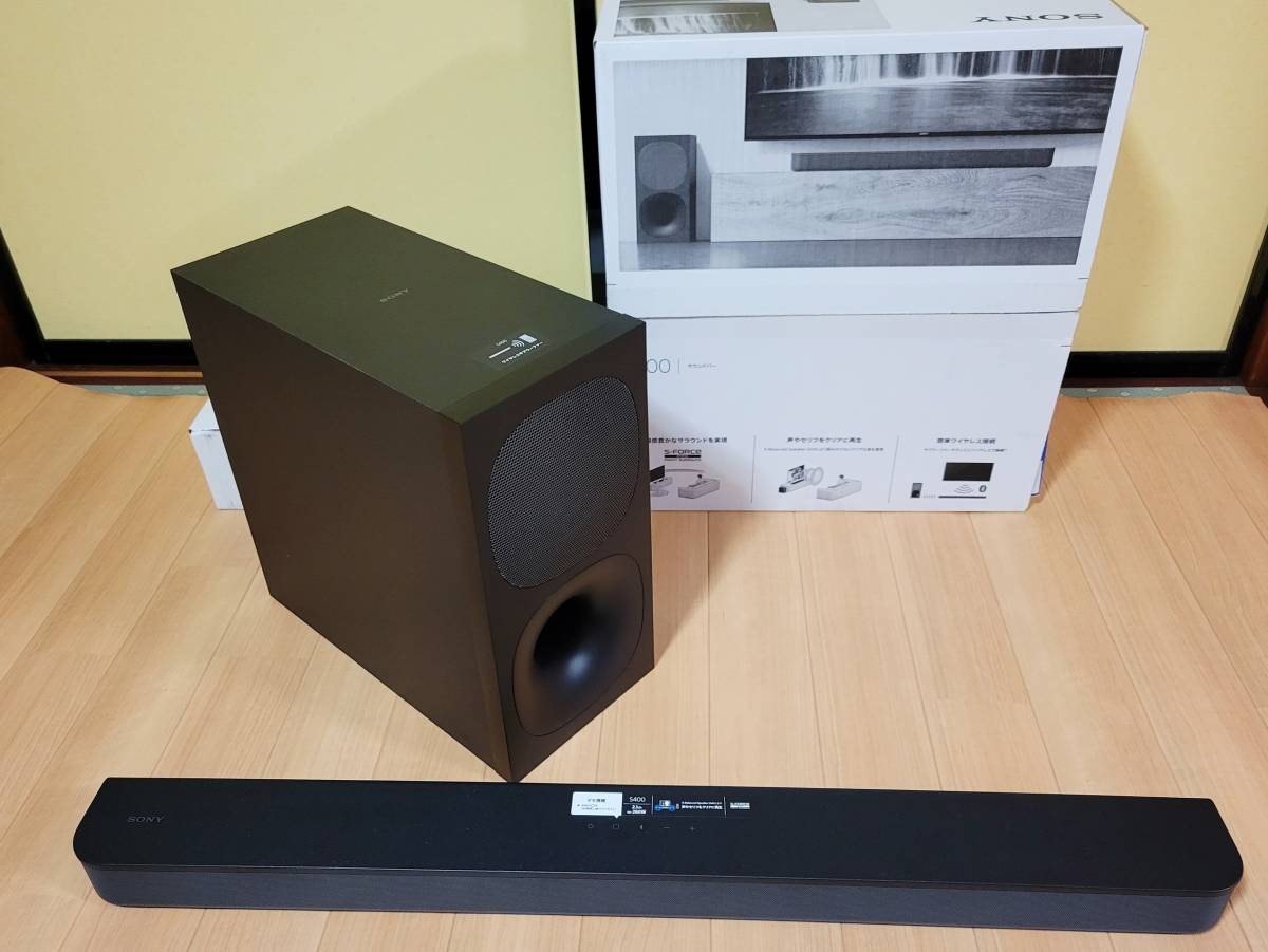 SONY ソニー HT-S400 なだらか SA-WS400 サウンドバー SONY ソニー HT-S400 なだらか SA-WS400 サウンドバー