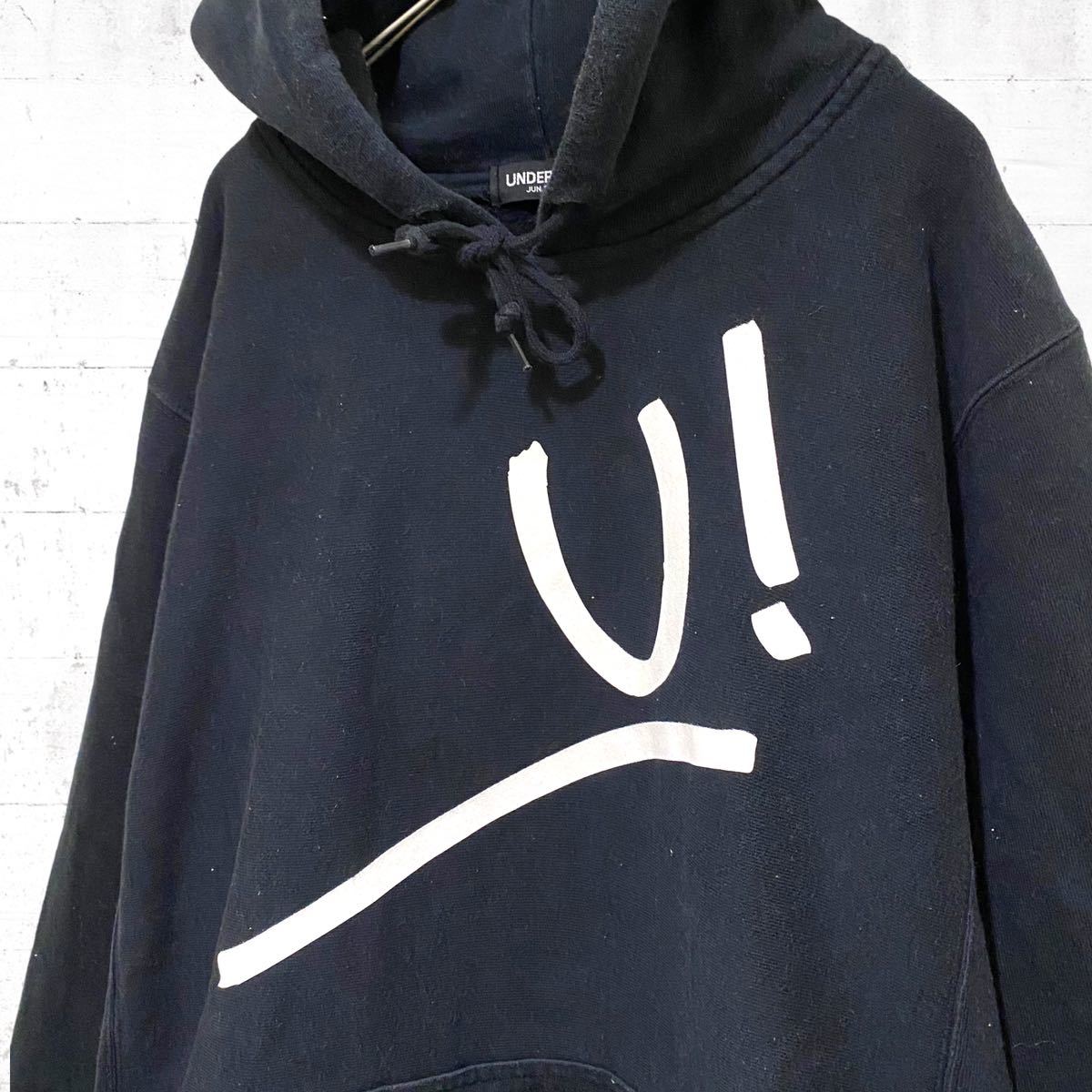 UNDERCOVER ロゴ バックプリント スウェット アンダーカバー パーカー