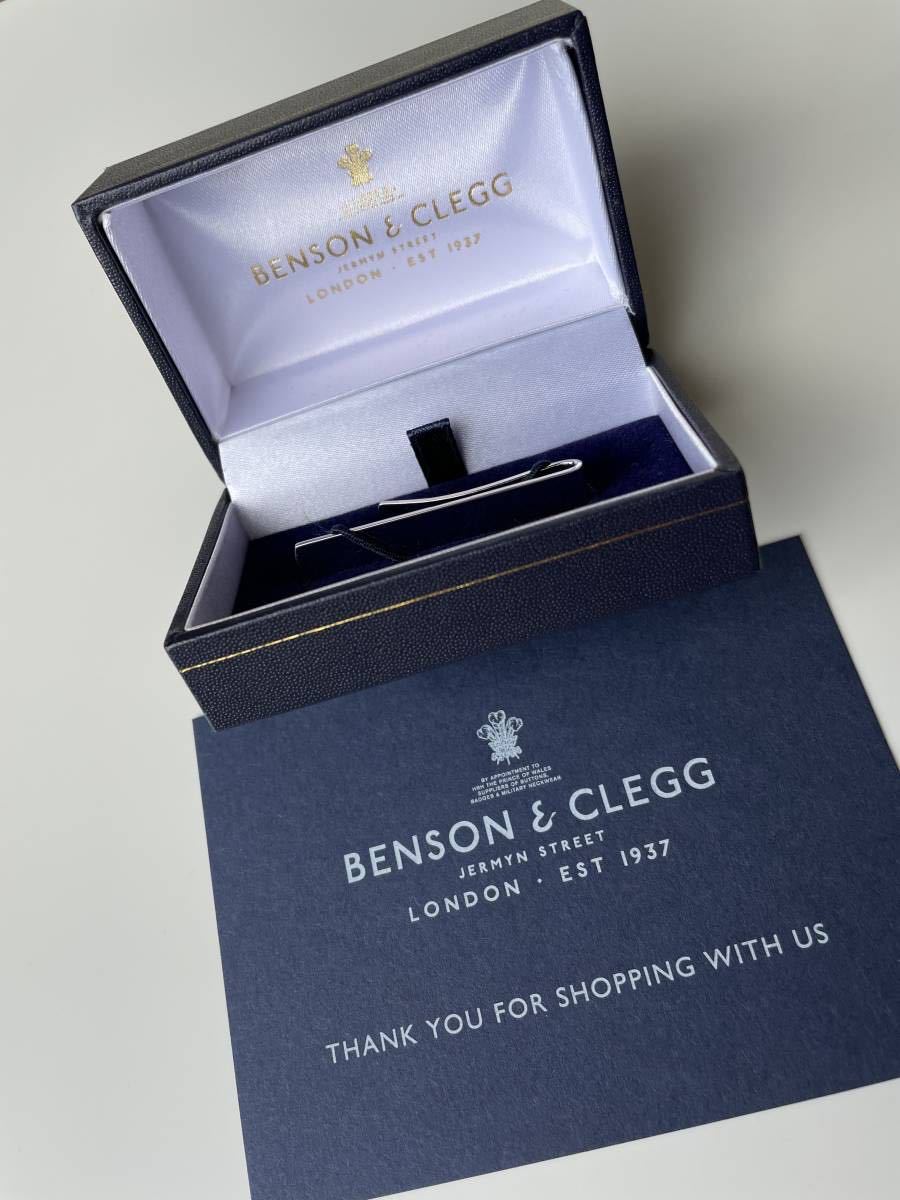 激レア 【BENSON & CLEGG THE 'JAMES' TIE SLIDE】007 激レア 【BENSON & CLEGG THE 'JAMES' TIE SLIDE】007