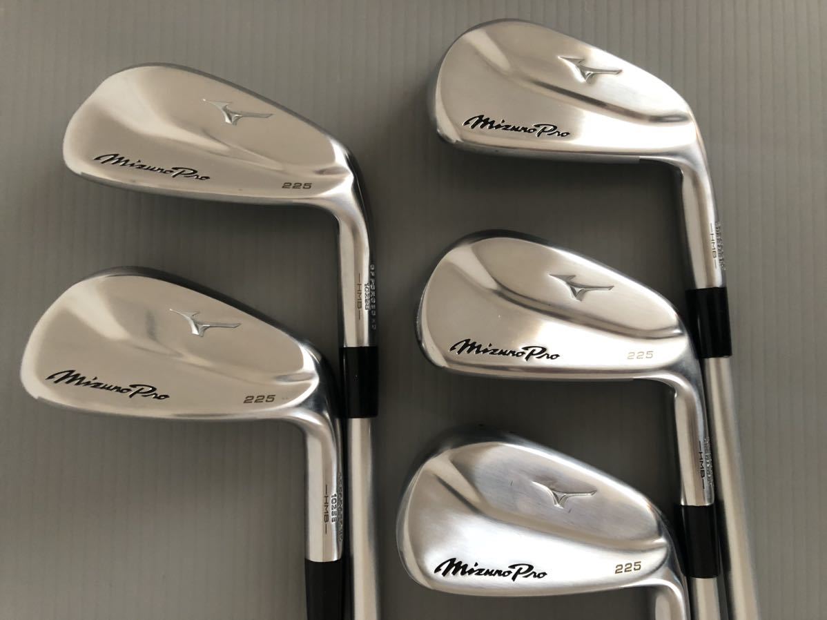 美品】ミズノ mizuno Pro 225 フジクラ MCI-50(R)6I〜PW 5本・養老