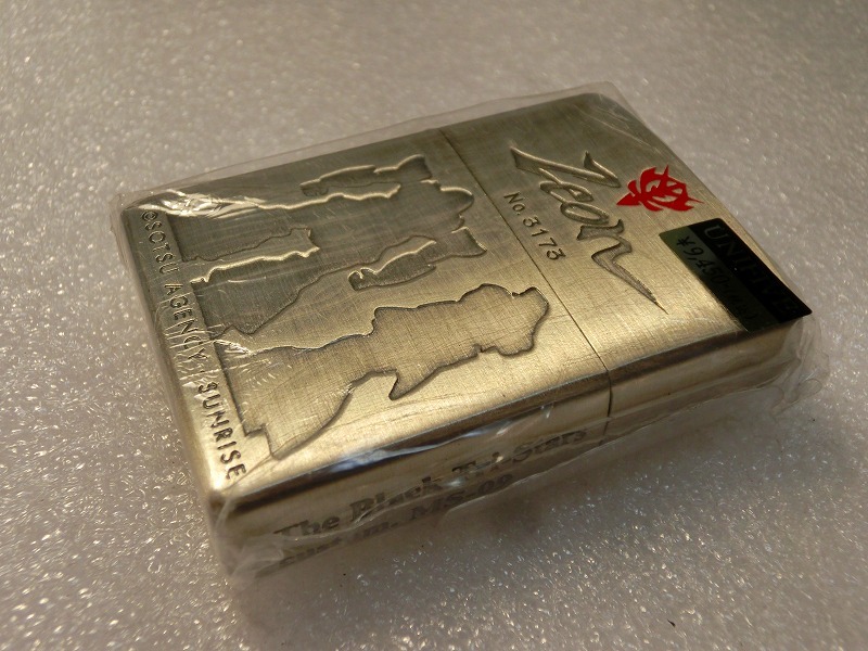 【絶版品・未開封未使用品】ジッポ ZIPPO 機動戦士ガンダム 黒い三連星 ジオン MS-09 DOM ドム 処分 コレクション レトロ 貴重 レアの画像5