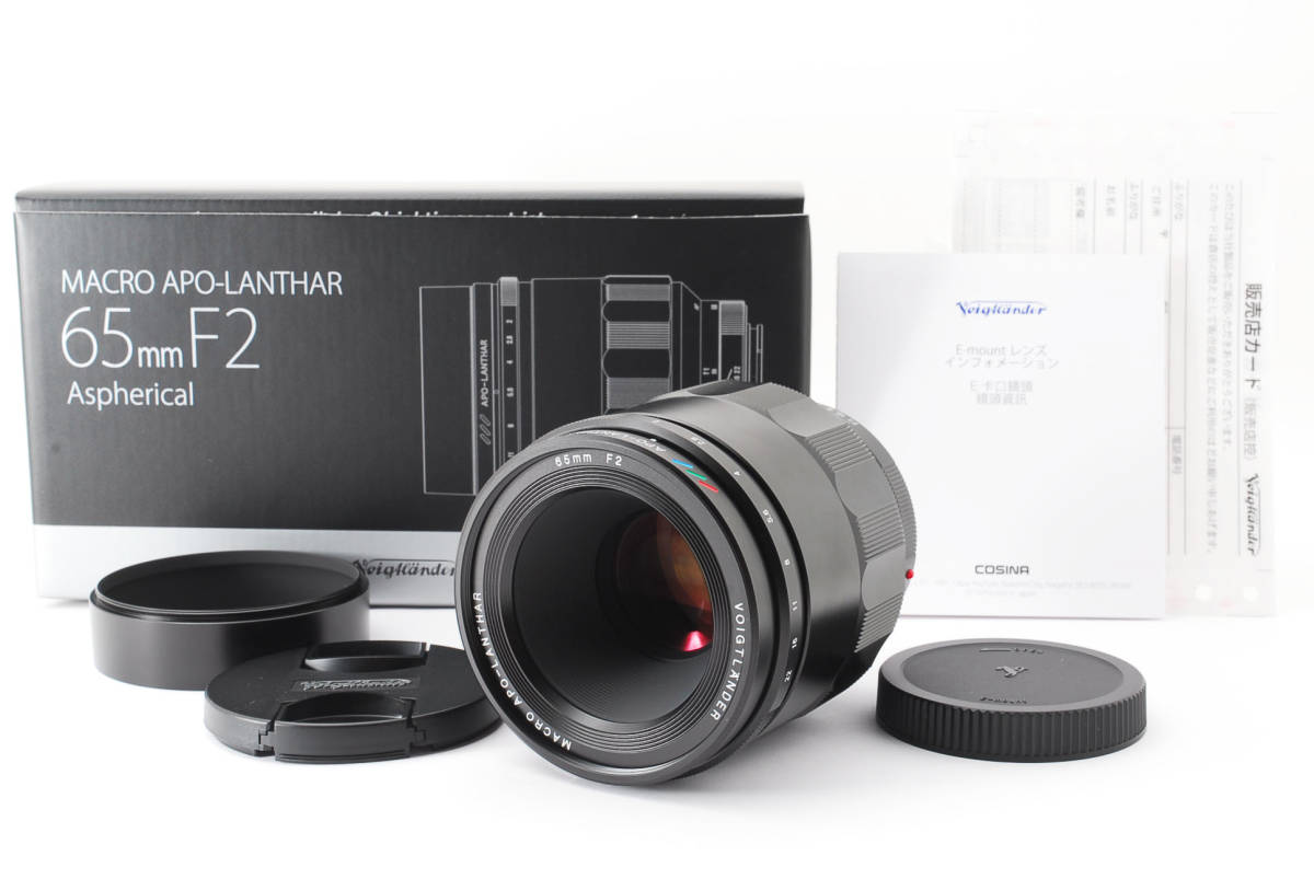 桜 印 VoightLander MACRO APO-LANTHAR 65mm F2 Aspherical E-mount