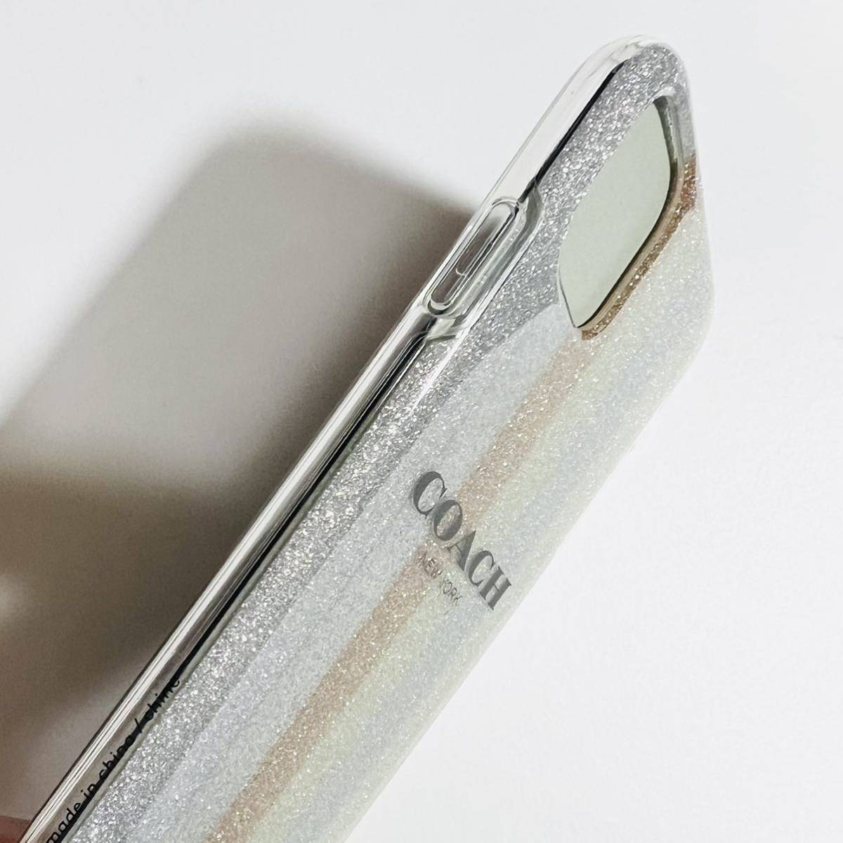 コーチ COACH iPhone 11 / XR ケース グリッターアメリカーナ(iPhone