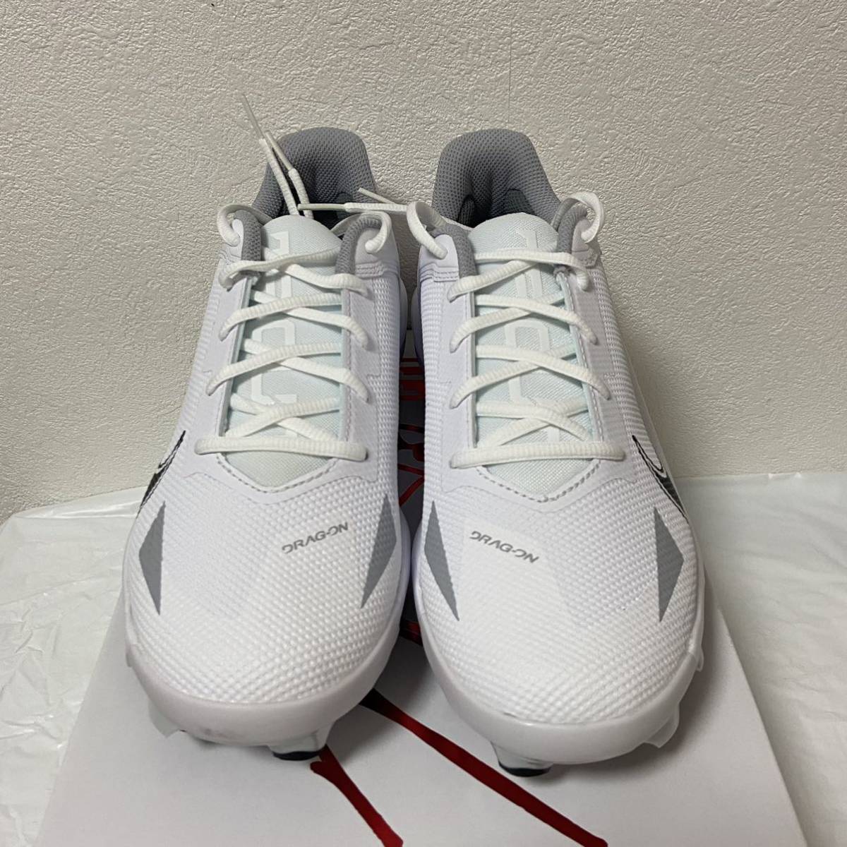 新品 Nike Trout 2 ナイキ トラウト2 28㎝ ホワイト＆ブラック+mu-8.com