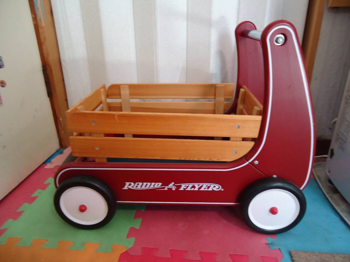 RADIO FRYER radio Flyer Classic War car Wagon handcart original box equipped 