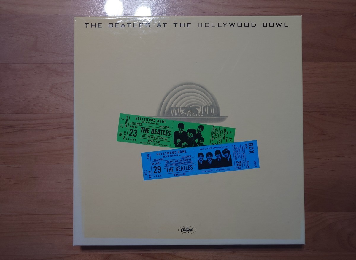 ★ビートルズ The Beatles★The Beatles at the Hollywood Bowl★CDボックス★シリアルナンバー入★中古品★プログラム（レプリカ）付