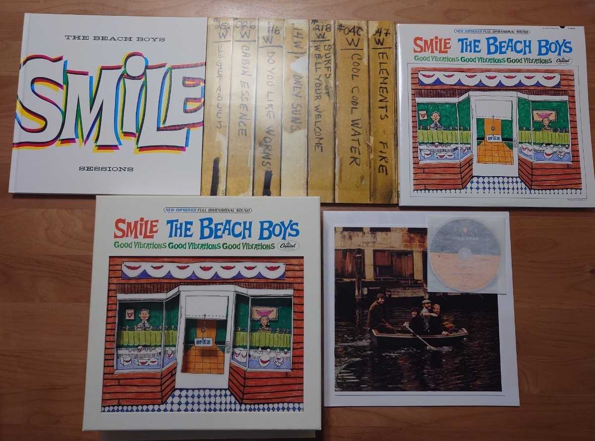 ★ビーチ・ボーイズ THE BEACH BOYS★スマイル Smile★LPレコード★ボックスセット★中古品の画像1