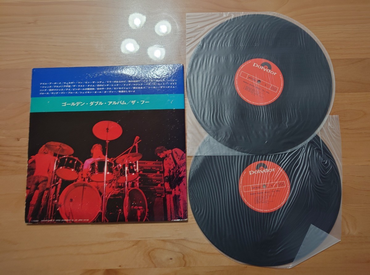 ★ザ・フー THE WHO★ゴールデンダブルアルバム★2LPレコード★中古品★ジャケット経年汚れ