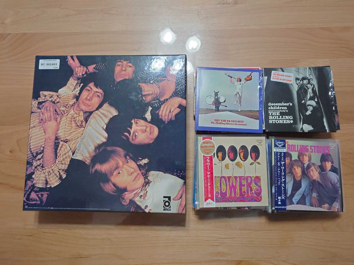 ★The Rolling Stones★in the 60's コレクターズ・ボックス Greatest Albums In The Sixties★CD★シリアルナンバー入★中古品