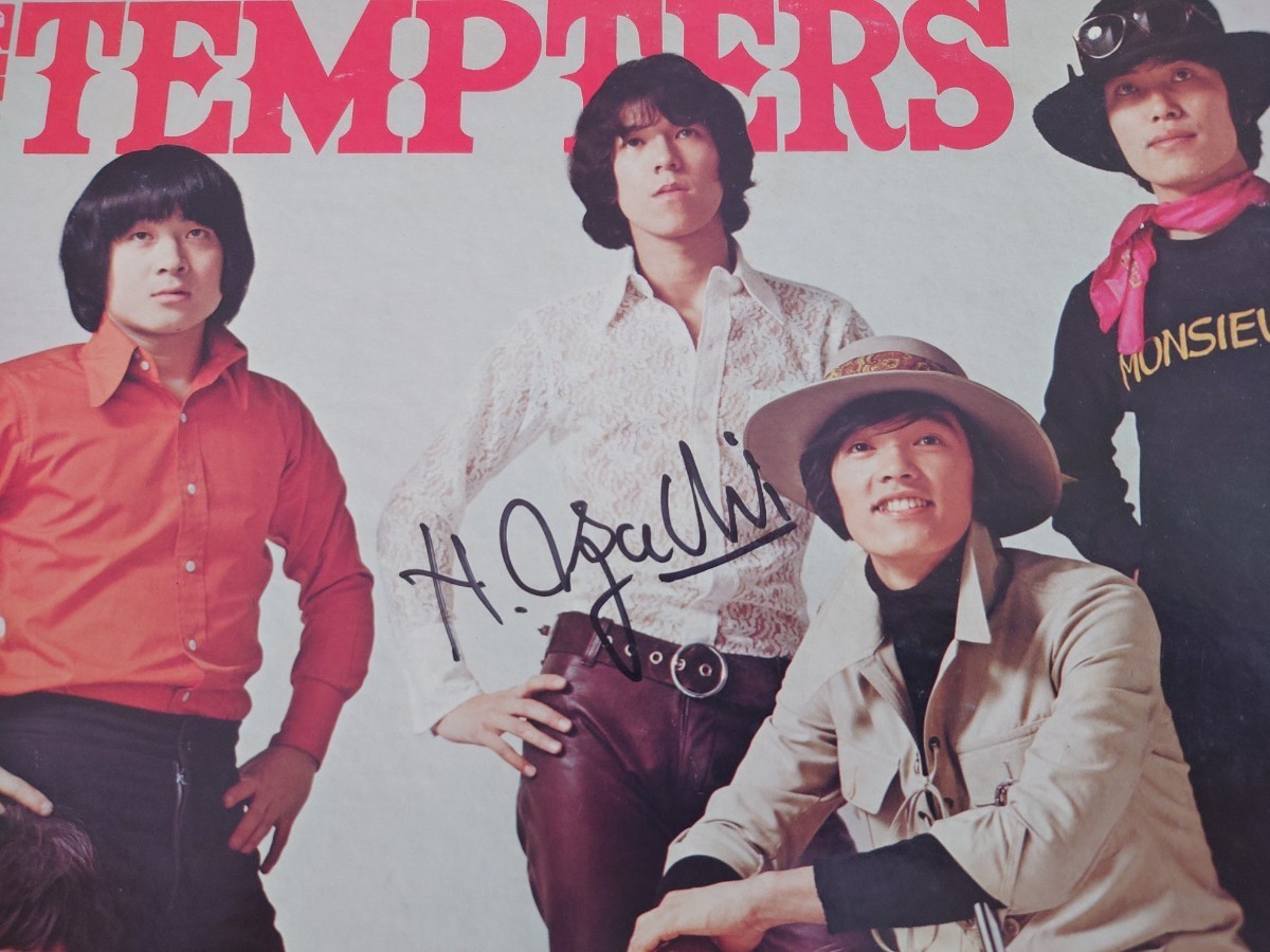 * The Tempters TEMPTERS*5-1=0 The * The Tempters. world * autograph? writing equipped * jacket damage equipped *LP record * secondhand goods 