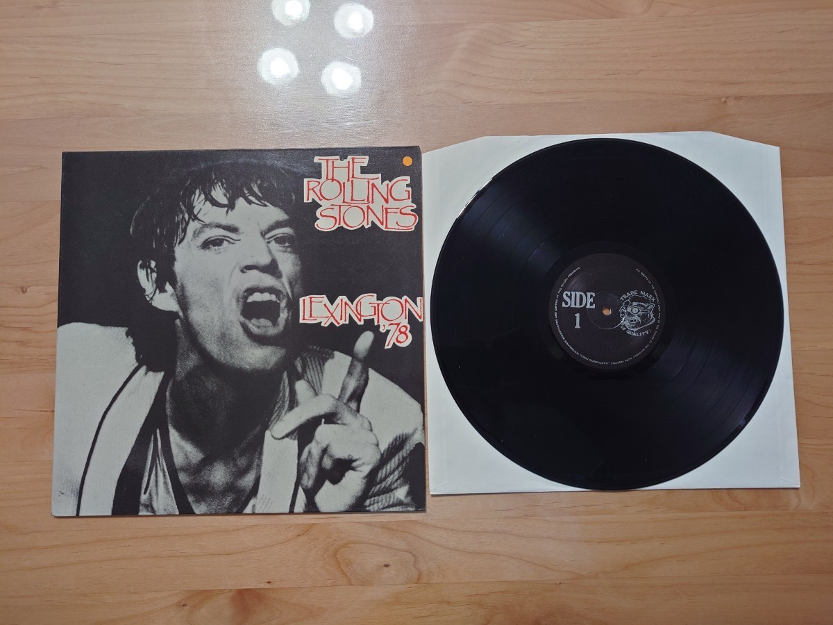 ★ローリング・ストーンズ THE ROLLING STONES★LEXINGTON ’78★TMOQ★LPレコード★中古品