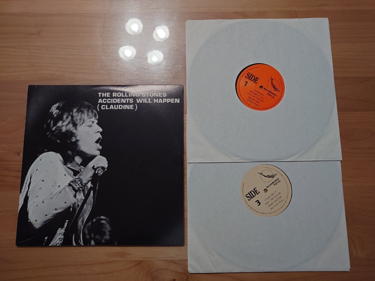 ★ローリング・ストーンズ The Rolling Stones★Accidents Will Happen (Claudine)★2LPレコード★中古品★レア