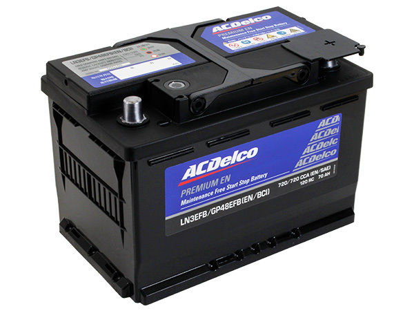 【ACDELCO 正規品】バッテリー LN3EFB メンテナンスフリー アイドリングストップ対応 シトロエン 17y- DS7 クロスバック X74_画像2