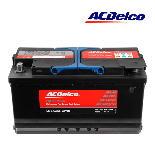 【ACDELCO 正規品】バッテリー LN5AGM メンテナンスフリー アイドリングストップ対応 BMW 18y- 8シリーズ G15_画像1