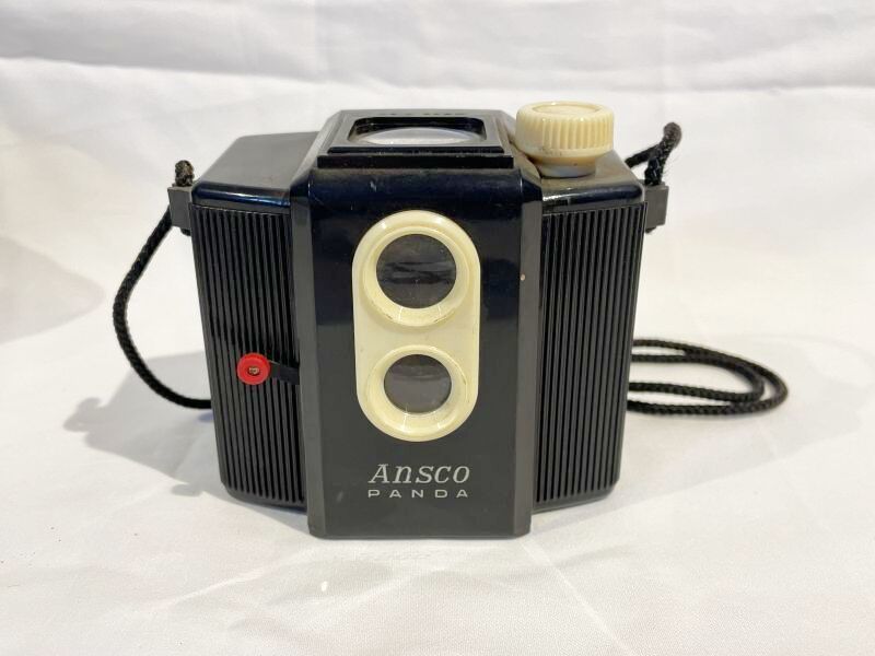 Ansco Panda Camera ヴィンテージ カメラ アンスコ パンダ アメリカ アンティーク レトロ_画像2