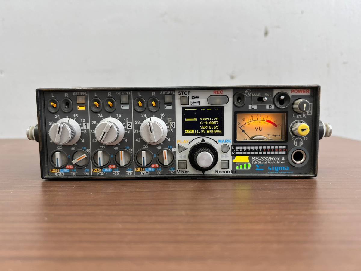国内正規品 Sigma シグマ 3chデジタルオーディオミキサー SS-332Rex 4