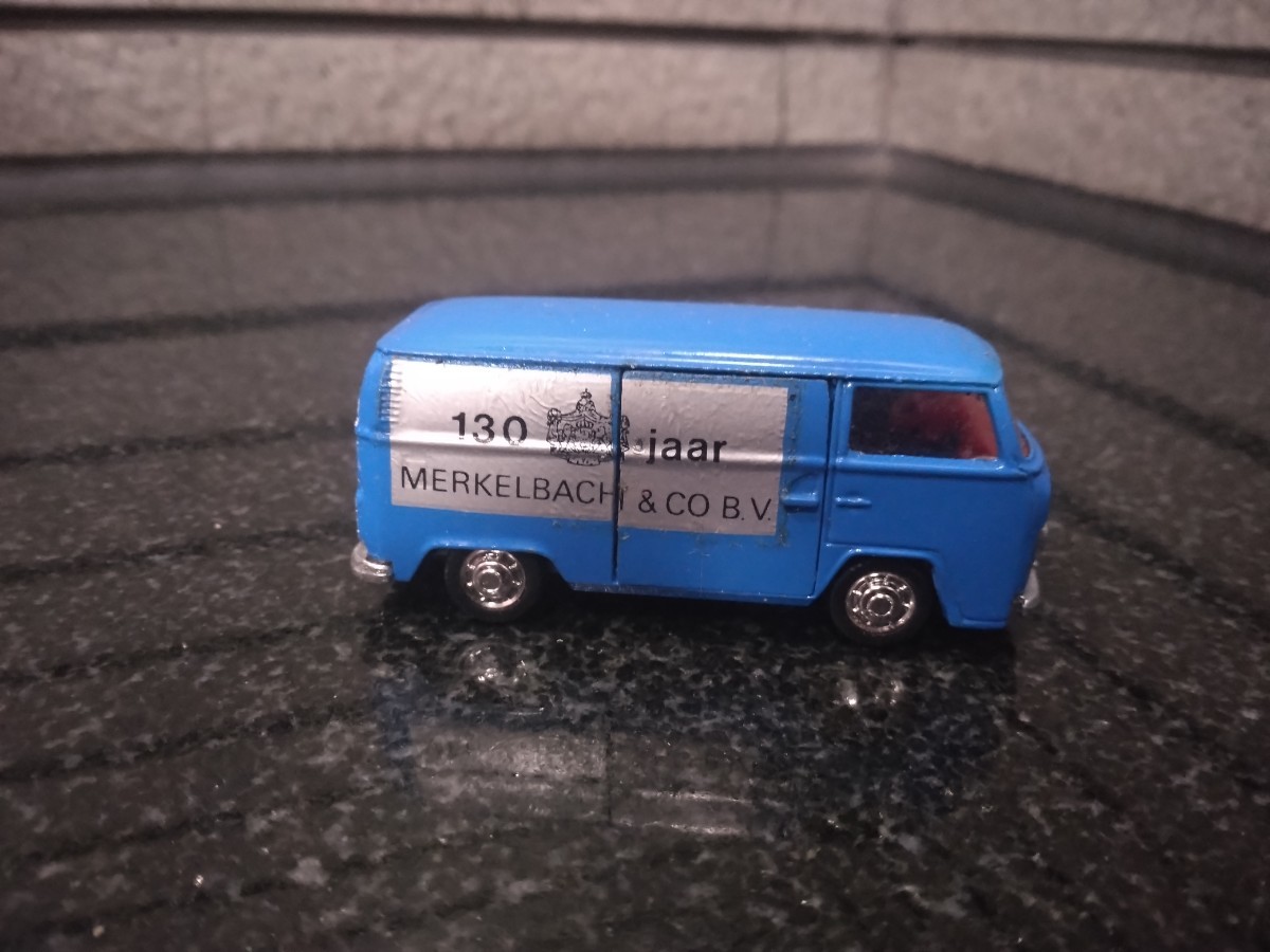  rare that time thing Schuco Schuco Volkswagen T1 type 2 wagen bus type Ⅱ old retro out of print records out of production Vintage 1/66 minicar 