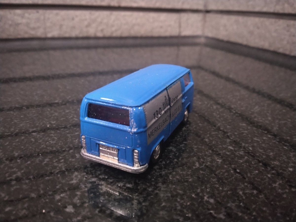  rare that time thing Schuco Schuco Volkswagen T1 type 2 wagen bus type Ⅱ old retro out of print records out of production Vintage 1/66 minicar 