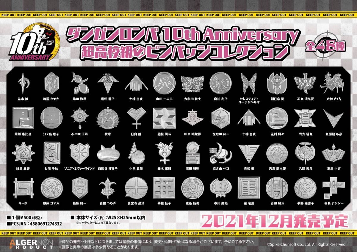 ダンガンロンパ ピンバッジコレクション 全種|Yahoo!フリマ(旧 ダンガンロンパ ピンバッジコレクション 全種|Yahoo!フリマ(旧