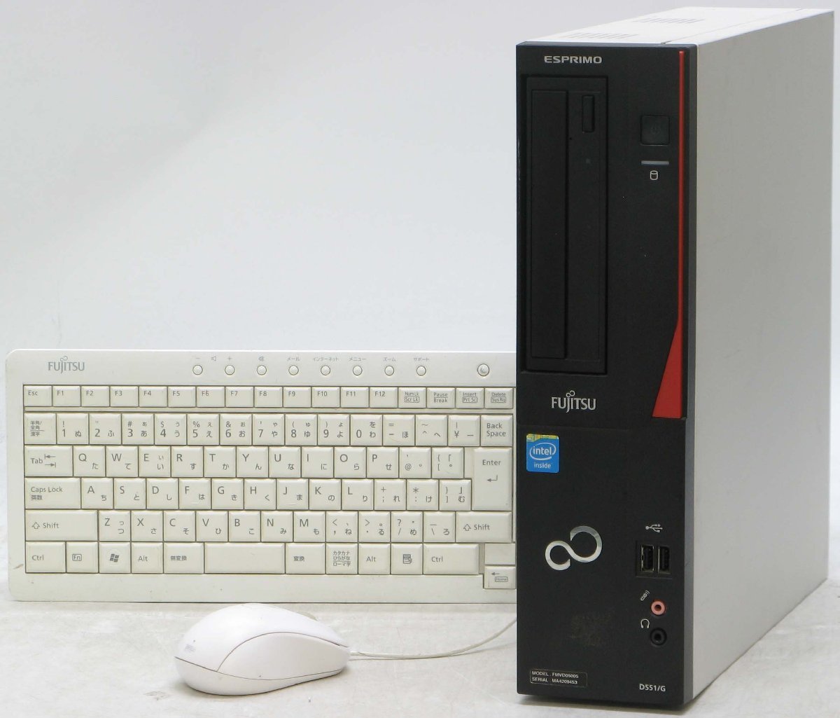 超爆安 D551/G ESPRIMO 富士通 FMVD05005 デスクトップ Celeron-G1610/DVDマルチ/省スペース/Windows10 ■ パソコン単体 超爆安 D551/G ESPRIMO 富士通 FMVD05005 デスクトップ Celeron-G1610/DVDマルチ/省スペース/Windows10 ■ パソコン単体