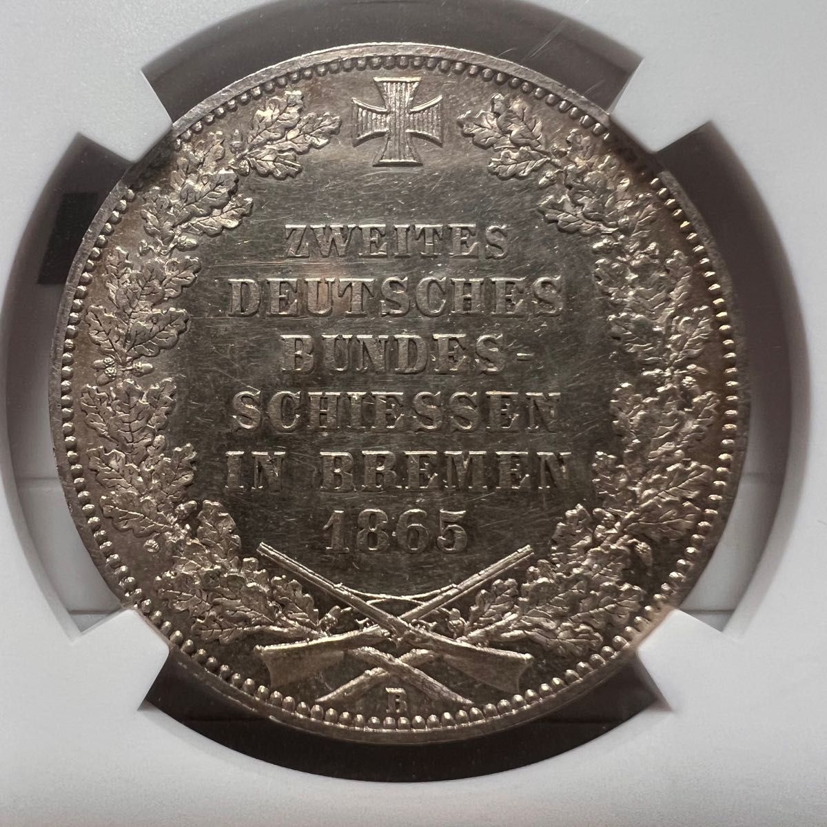 1865年 ドイツ ブレーメン 射撃祭 ターラー 銀貨 | keramorosso.com