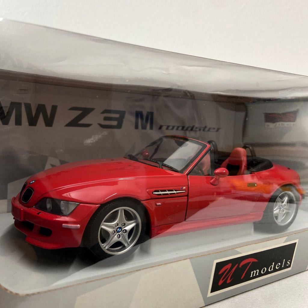 都内で BMW 1/18 MODELS UT Z3 モデルカー ミニカー レッド