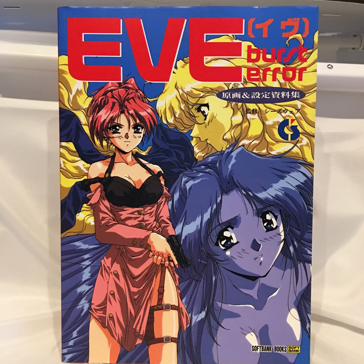 ヤフオク Eve Burst Error 原画 設定資料集 イラスト シー