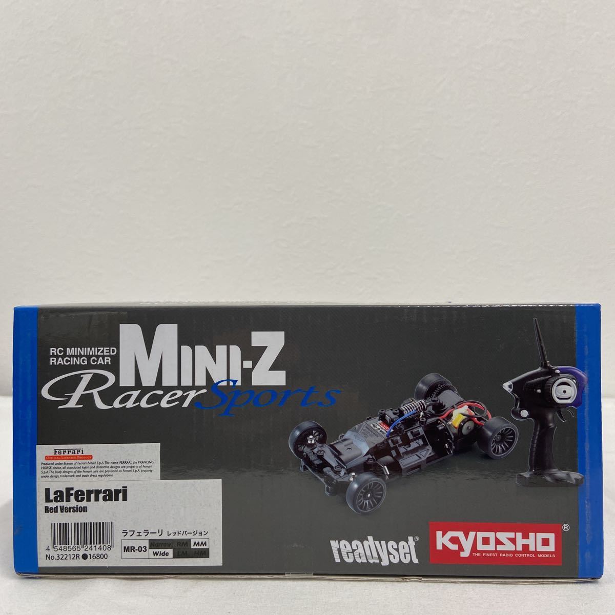 未開封 京商 MINI-Z La Ferrari Red Ready Set ミニッツレーサー ラフェラーリ レディセット ASC RC Sports ラジコン フェラーリ ミニカー_画像5