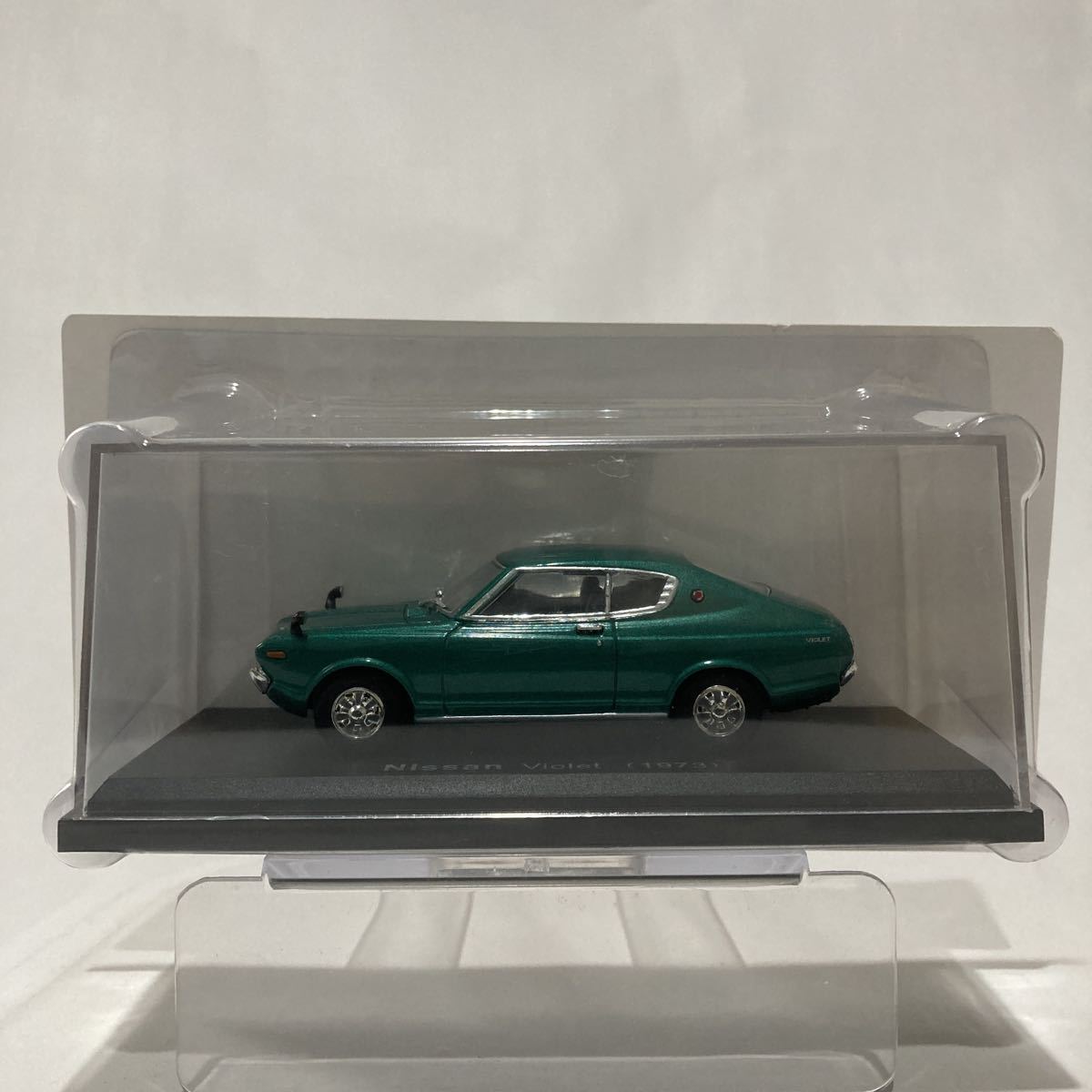 アシェット国産名車コレクション 1/43 Nissan Violet 1973年 日産 バイオレット 旧車 ミニカー モデルカー_画像1