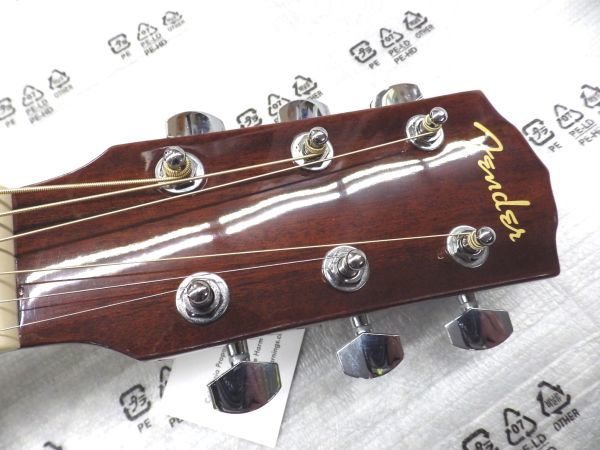 アウトレット特価 Fender フェンダー トップ単板 アコースティックギター CD-60S All-Mahogany オールマホガニー メーカー保証2年保証付の画像3