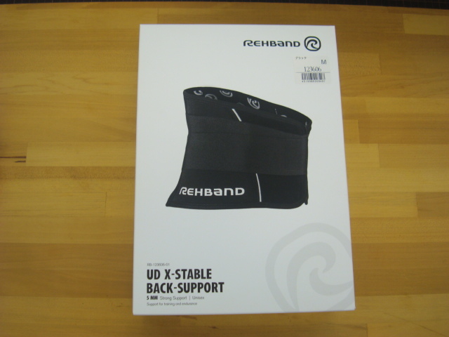  новый товар REHBAND( Lee частота ) 123606 UD X-Stable Back Support(s стол задний поддержка ) M размер ( черный )